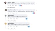 Comments by fans on the post (Image via Facebook/@Diane Diffendale Porcello)